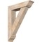 Ekena Millwork Traditional Traditional Smooth Bracket w/ Offset Brace, Douglas Fir, 7 1/2"W x 32"D x 40"H BKT0806X32X40TRA01SDF - alternate 1